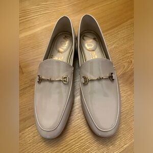 Sam Edelman Lorraine Loafer in Patent Beige size 8